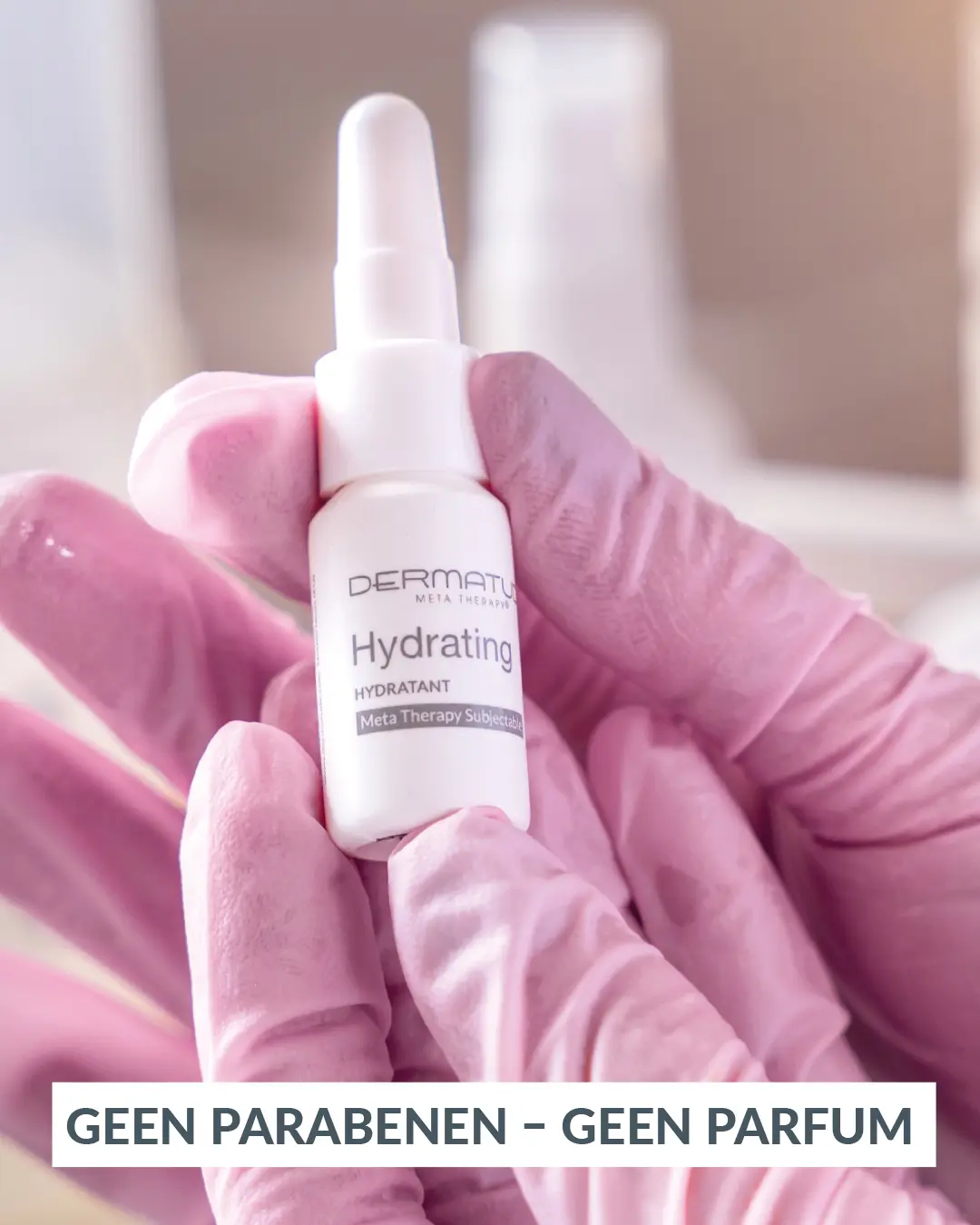 Dermatude Meta Therapy subjectable parabenen en parfum